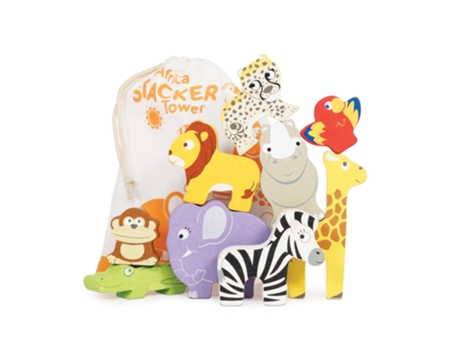 Juego Didáctico LE TOY VAN (Madera - Blanco - 16 x 12 x 14.5 cm)