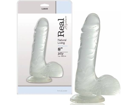 Estimulador TOYZ4LOVERS Real Rapture Fire Passion Transparente (20,3 cm)