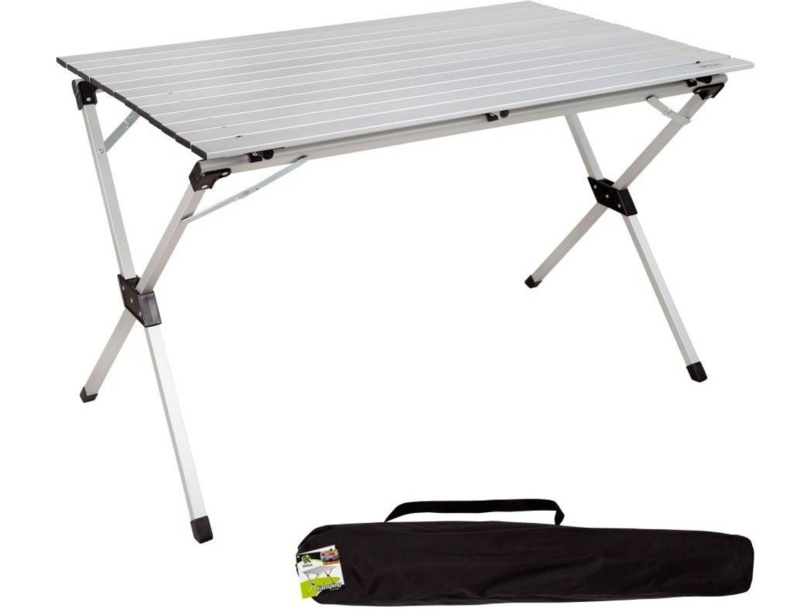 Mesa AKTIVE Camping (Aluminio - 110 x 70 x 70 cm)