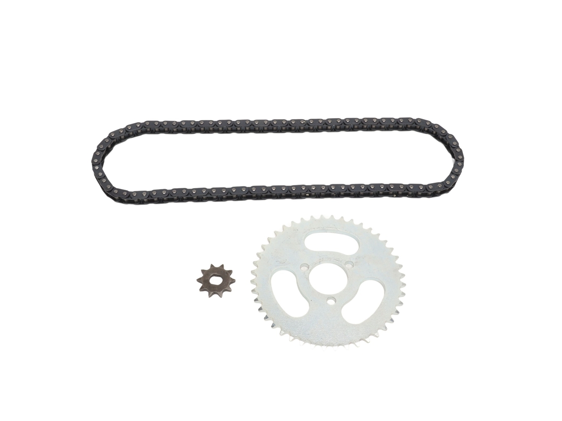 2026-kit Cadena Piñón T8f 44t 3h 10t 10h 88 Eslabones Aluminio Acero Moto Atv Bicicleta Diy
