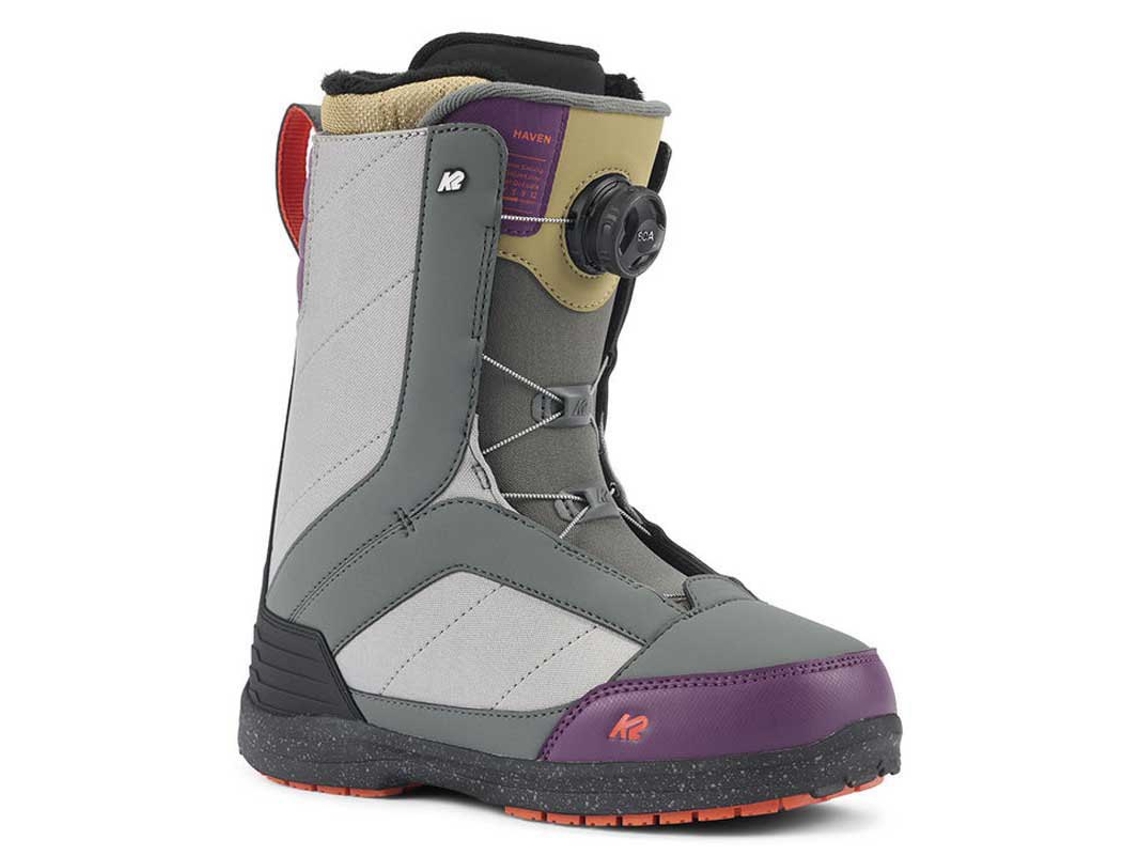 Botas K2 SNOWBOARDS Botas De Snowboard Femininas Haven Cinzento 24.0