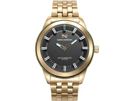Reloj MARK MADDOX Hombre (Acero - Dorado)