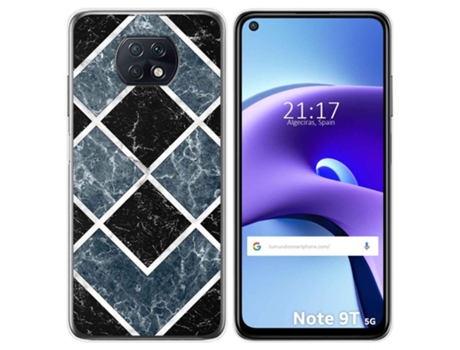 Carcasa Xiaomi Redmi Note 9T 5G TUMUNDOSMARTPHONE Dibujos Multicolor
