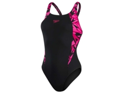 Roupa de Banho Hyperboom Splice Muscleback Eco Endurance Preto Uk 30 Mulherspeedo