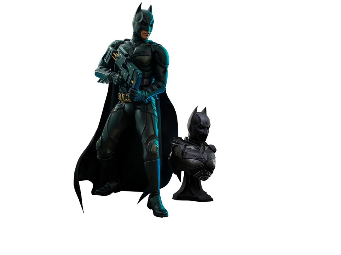 Figura Hot Toys QS019D - DC Comics - The Dark Knight Trilogy - Batman Deluxe Version