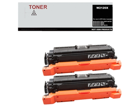 Paquete 2 Cartuchos de Toner Compatible Con Hp 212X W2120X