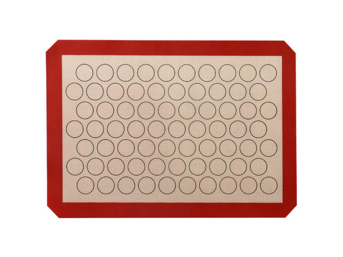 Tapete De Silicona Para Hornear, Circular, Antiadherente, Resistente A Altas Temperaturas, Para Uso En La Cocina.