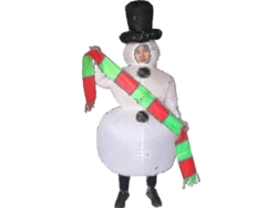 2026-traje Inflable De Muñeco De Nieve Para Adultos Navidad Halloween Fiesta