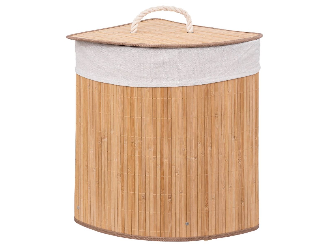 Cesto Esquinero de Bambú 48L 5 FIVE SIMPLY SMART