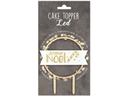 Decoración para Pastel SCRAPCOOKING Joyeux (Madera)