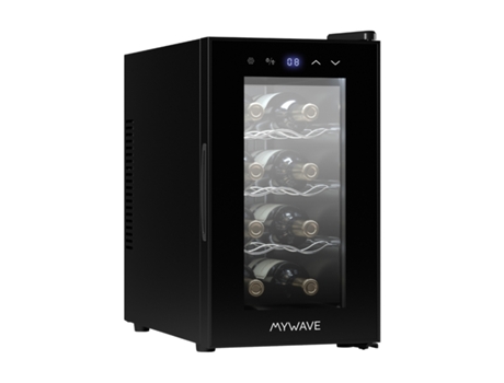 MYWAVE Vinoteca 8 Botellas Selector Manual Temperatura Silencioso