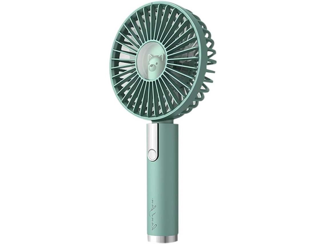 Ventilador De Escritorio Usb Mini Ventilador Portátil Verano Ventiladores Ajustables 3 Velocidades Recargable