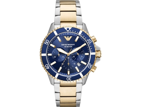 Reloj ARMANI AR11362 Hombre (Acero Inoxidable - Azul)