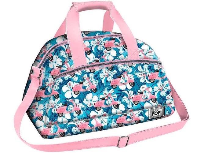 Bolsa de Deporte KARACTERMANIA Oh My Pop Scooter Rosa (28x51x24cm)