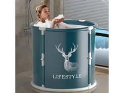 Bañera plegable, Spa portátil, bañera ecológica para cabina de ducha B Jortmrd