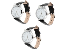3piezas Reloj Mujer Elegante Diseño Ligero Diario Eventos Especiales Chic Uso