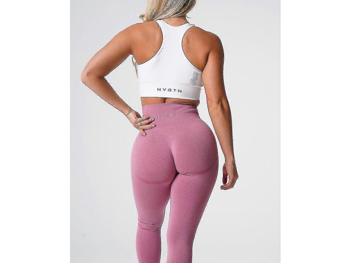 Leggings De Spandex Moteados Sin Costuras Para Mujer Con Copas Altas Para Gimnasio, Yoga Y Entrenamiento.