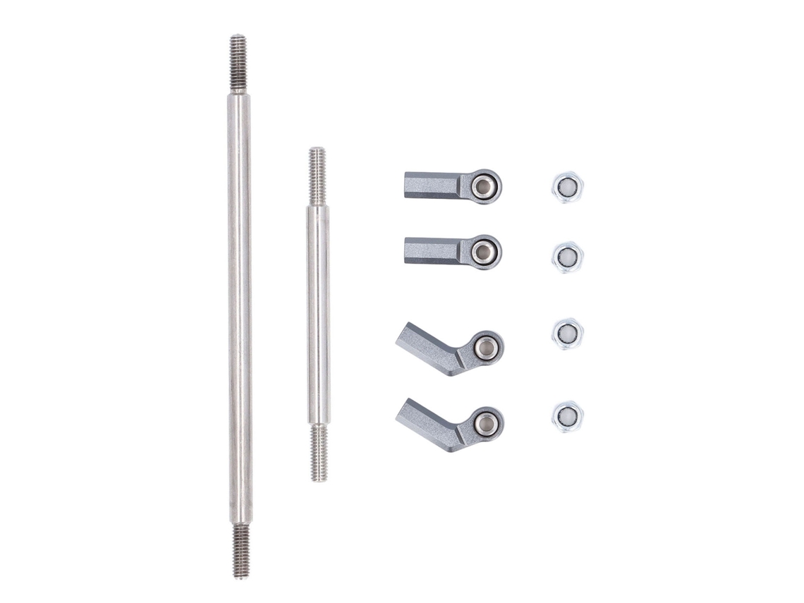 Muslo De Dirección De Aluminio Rc De 90 Mm Para Coches Scx10 Iii A Escala 1/10, Juego De Varillaje, Color