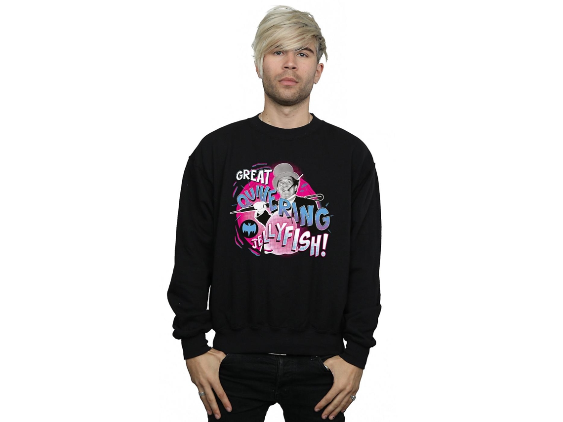 Sudadera con capucha para hombre Batman DC Comics Serie de TV Penguin Rosewell Jellyfish