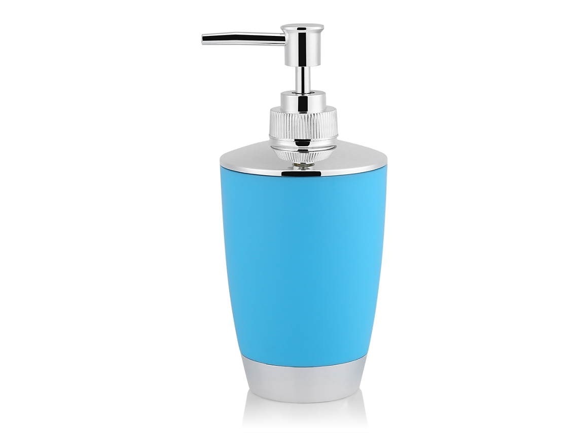 Juego de accesorios de baño de 4 piezas con portacepillos y jabonera en azul