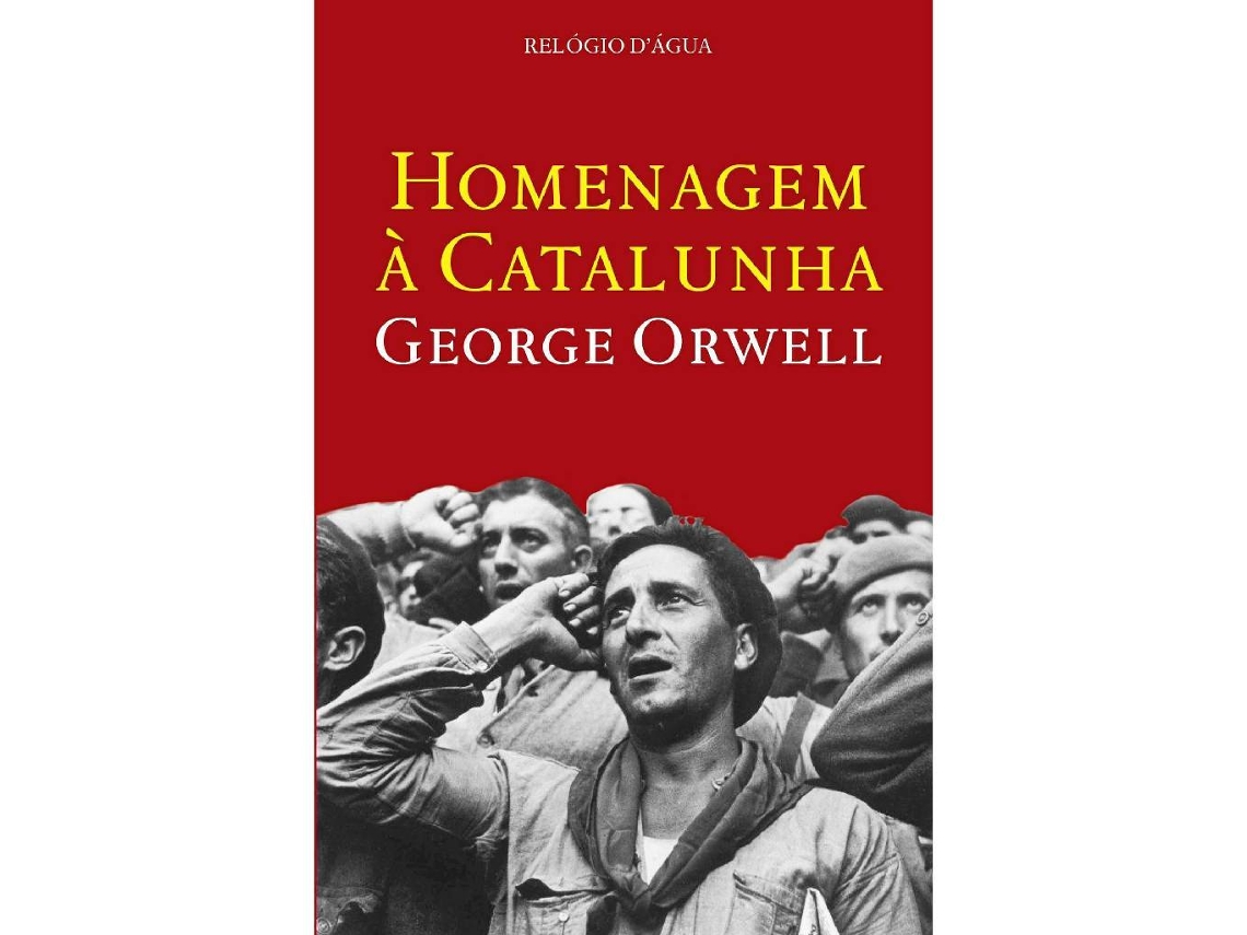 Libro Homenagem à Catalunha de George Orwell (Portugués)