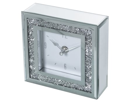 Reloj Sobremesa Espejo C/Brillantes