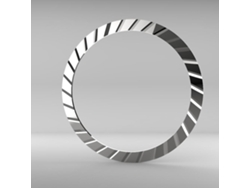 Anillo de bisel metálico antiarañazos de 22 mm para reloj inteligente tipo G para Samsung Galaxy Watch de 46 mm Ly Ebike