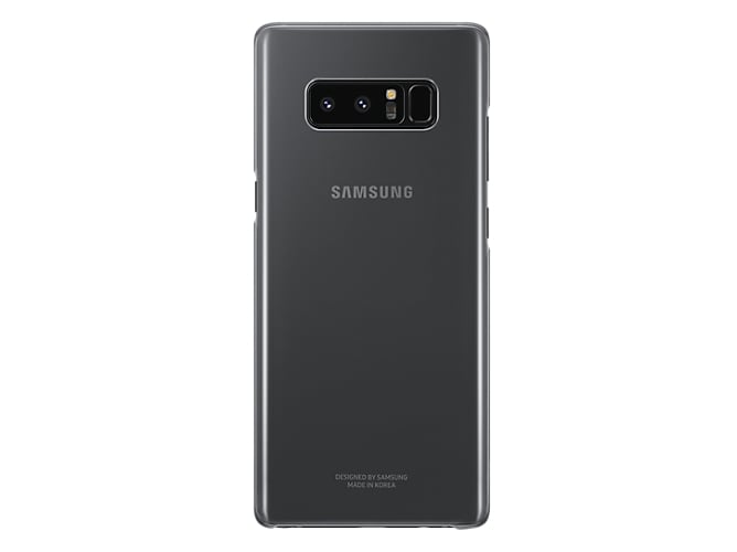 Carcasa SAMSUNG Galaxy Note 8 Clear Negro