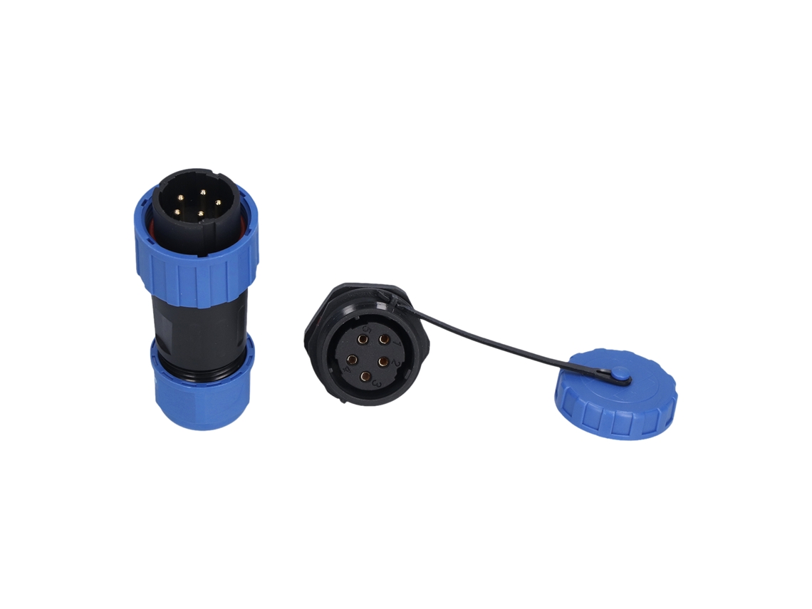 2026-conector Impermeable Ip68 Tuerca Trasera Socket De Aviación 250v Cable Lp20