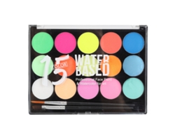 Kit de pintura facial para niños, 15 colores, lavable, 30 g, tipo B