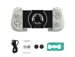Gamepad inalámbrico para juegos Android, compatible con teléfonos Samsung Galaxy. Mdug (blanco)