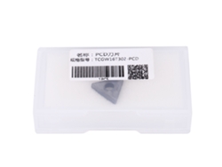 Inserta De Torneado Tcgw16t302 Tcgw16t304 Con Pcd Diamante Para Herramienta Cnc De Tornio