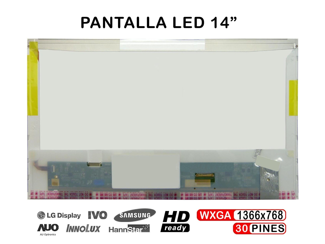 Ecrã Led De 14 Para Portable Ltn140at05 102 30 Pines Compatible