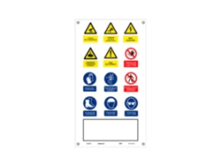 Señal NORMALUZ Multiple Obra Lona Catalan