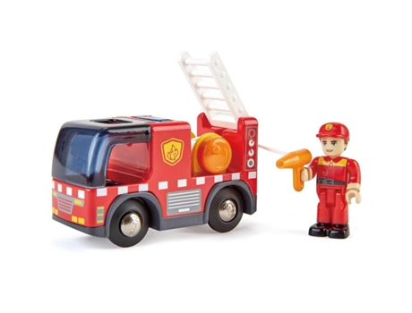 Juguete HAPE Camión Bomberos-Sirena (3 Años)