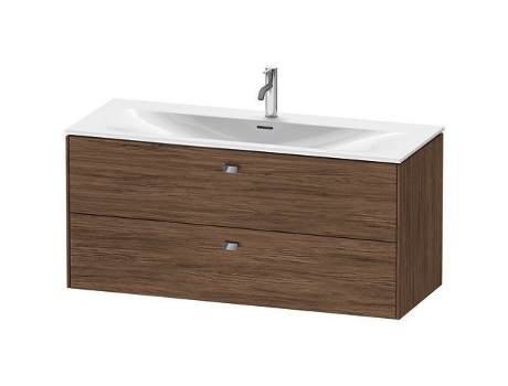 Mueble DURAVIT Brioso bajo lavabo montado en la pared 122,0 x 47,9 cm 2 cajones incl. recorte de sifón y delantal para lavabo Viu 234412