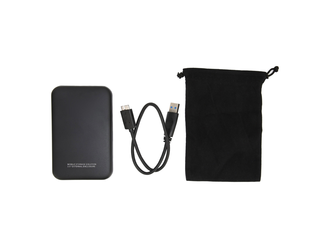 Disco duro externo portátil (interfaz USB 3.0, almacenamiento de 2,5 pulgadas)