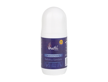 Desodorantes IRATI ORGANIC Desodorizante Roll-On De Sálvia y Sândalo (50 ml)