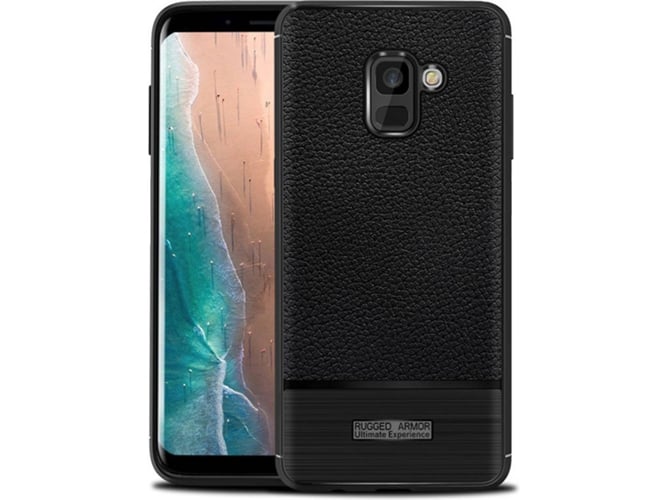 Carcasa Samsung Galaxy A8+ 2018 Protective Negro