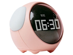 Reloj Multifuncional Con Forma De Perro, Despertador Digital Led.