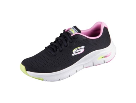 Zapatos SKECHERS Arch Fit Infinity Cool Fibras Sintéticas (42 - Negro)