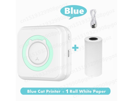Mini impresora térmica de etiquetas, impresora fotográfica portátil de bolsillo inteligente para teléfonos móviles, inalámbrica, Bluetooth HHZ