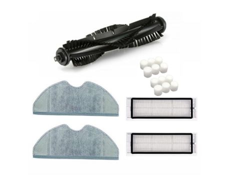 Cepillo de Robot aspirador, filtro Hepa, paño de mopa, núcleo de agua para aspiradora 360 S5 S7, piezas del filtro, accesorios