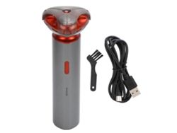 Afeitadora Eléctrica De Barba Recargable Con Cabeza Magnética Triple, Potente Y Portátil Para Viajes Y Hogar, Cortapelos Usb Para Hombres