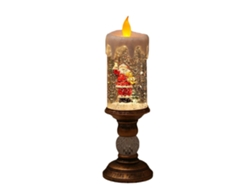 Luz de Papá Noel, velas LED para decoración navideña RNEMITERY