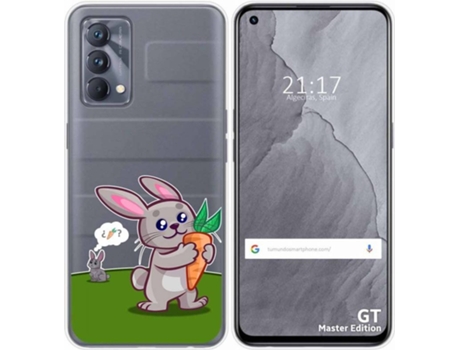 Carcasa Realme GT Master Edition TUMUNDOSMARTPHONE Conejo Multicolor