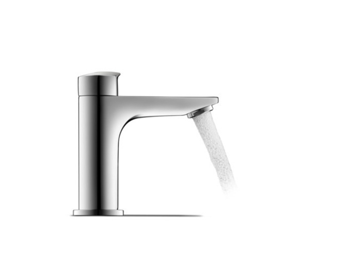 Grifo de columna DURAVIT nº 1, agua fría, sin desagüe automático, proyección de 90 mm, N11080002010