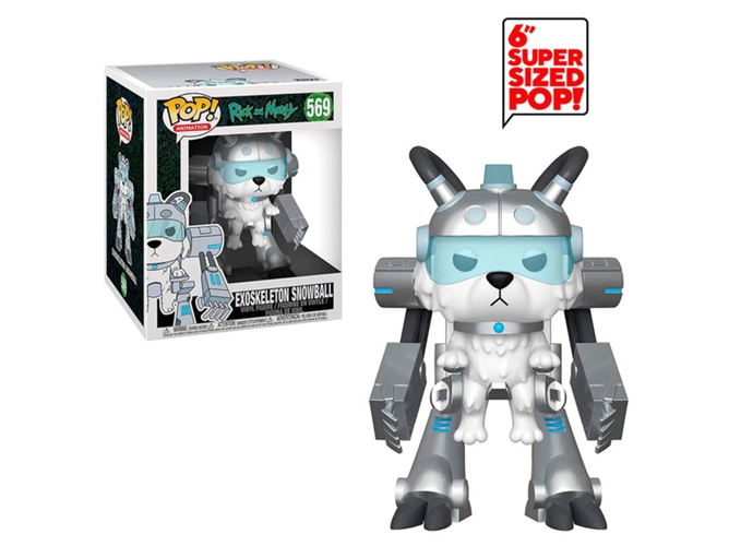 Figura FUNKO Pop! Rick & Morty Exoskeleton Snowball 15cm