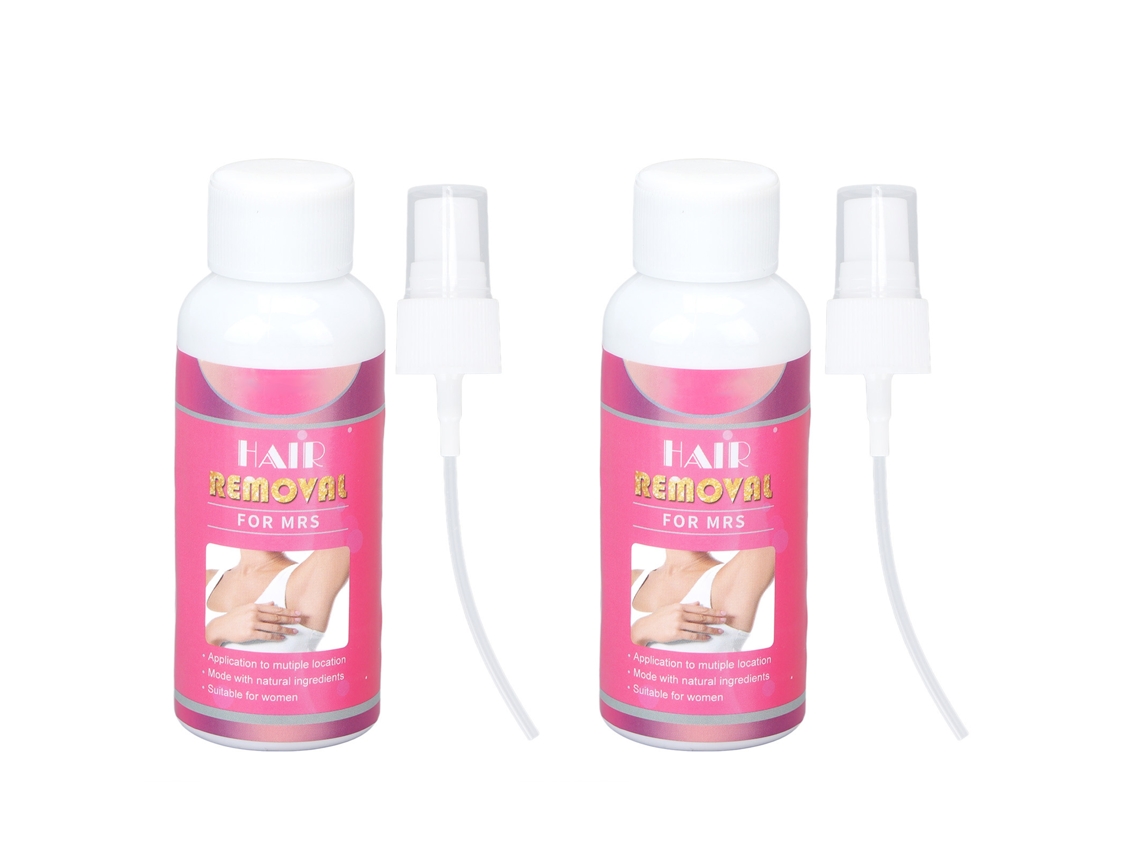 2pcs 50ml Spray Depilatorio Inhibidor Crecimiento Pelo