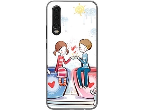 Carcasa Huawei P30 TUMUNDOSMARTPHONE Café Multicolor
